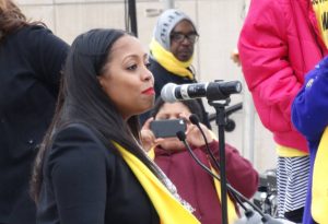 Keisha Knight-Pulliam, who was Rudy Huxtable on "The Cosby Show," championed school choice at the National School Choice Week Rally Wednesday.